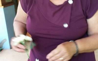 Silêncio, beleza e paz por meio das flores