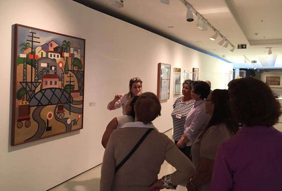 Idosos da São Joaquim visitam museus renomados de São Paulo