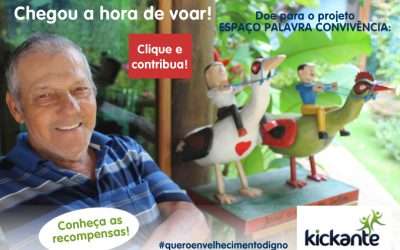 Doe para o Espaço da Palavra e apoie a socialização de 300 pessoas idosas