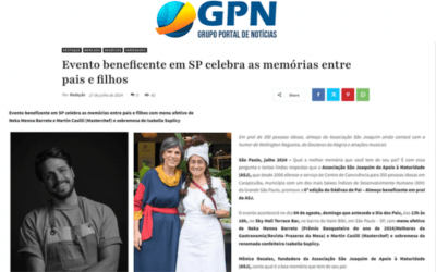 Evento beneficente em SP celebra as memórias entre pais e filhos