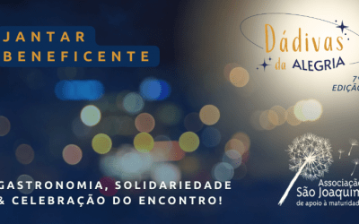 Dádivas da Alegria! Gastronomia, Solidariedade e Celebracão do Encontro – Jantar Beneficente